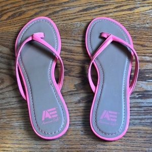 Size 8 American Eagle Flip Flops